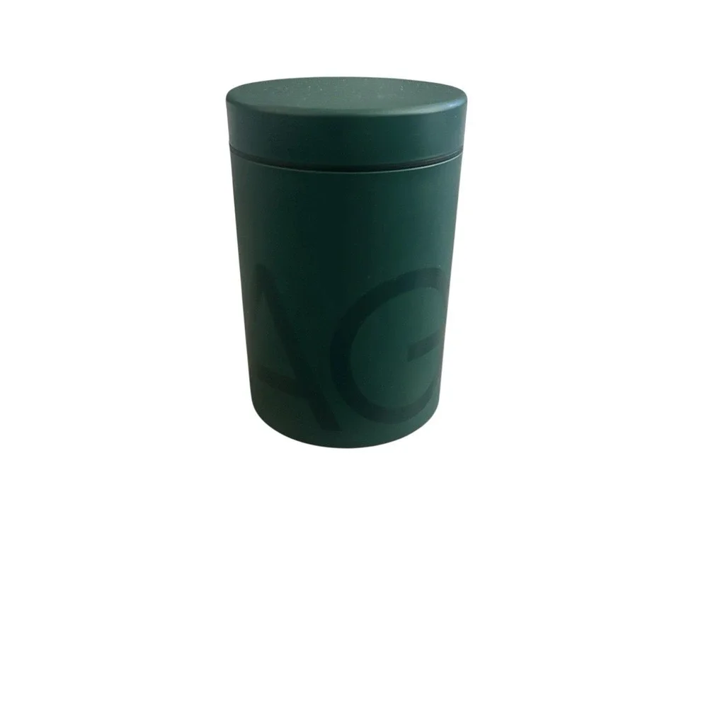 Athletic Greens AG1 Canister Jar with Scoop And Lid‎ Empty